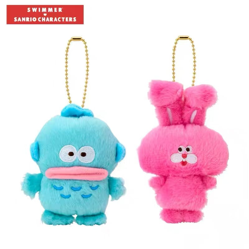 Sanrio|swimmer (2nd Edition) Mascot Holder /Plush Keychain|W6×D3.5×H11cm approx.