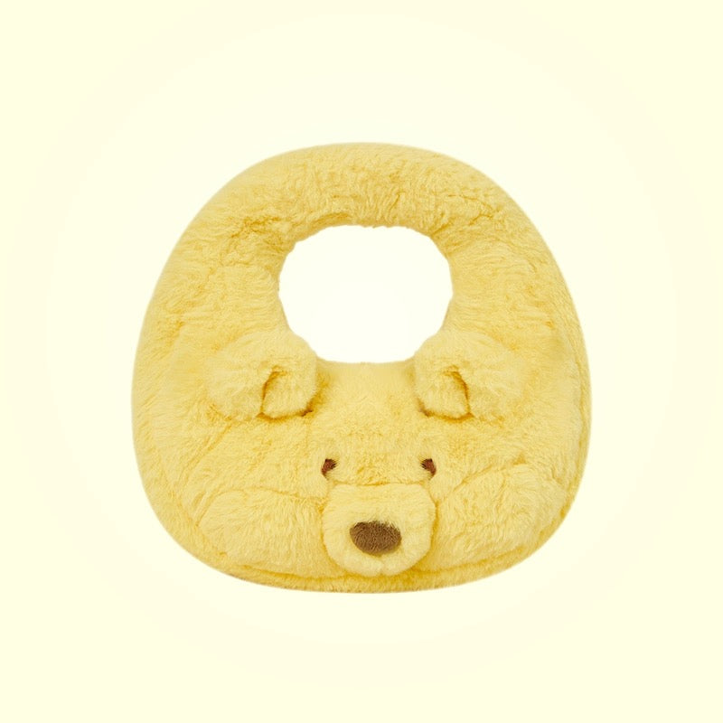 Disney SH|萌动秋日毛茸茸大脸手提包/软绵绵超好摸