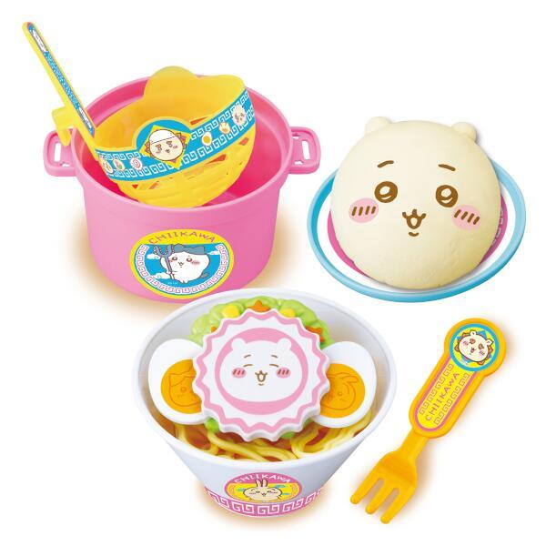 Chiikawa 吉伊卡哇|Chiikawa Super delicious ramen set超好吃的拉面套餐玩具套组/过家家|約 H230×W280×D125mm