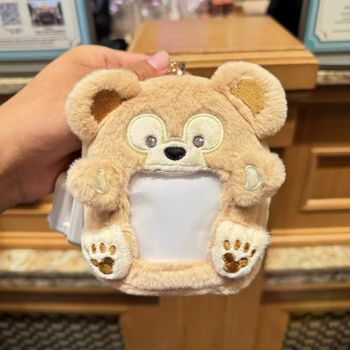 Disney SH|可爱毛绒痛包挂件/零钱包挂件/容量很可