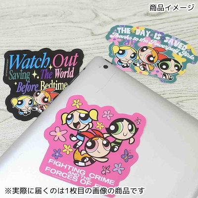 Powerpuff Girls|Big Sticker|80x80mm approx.