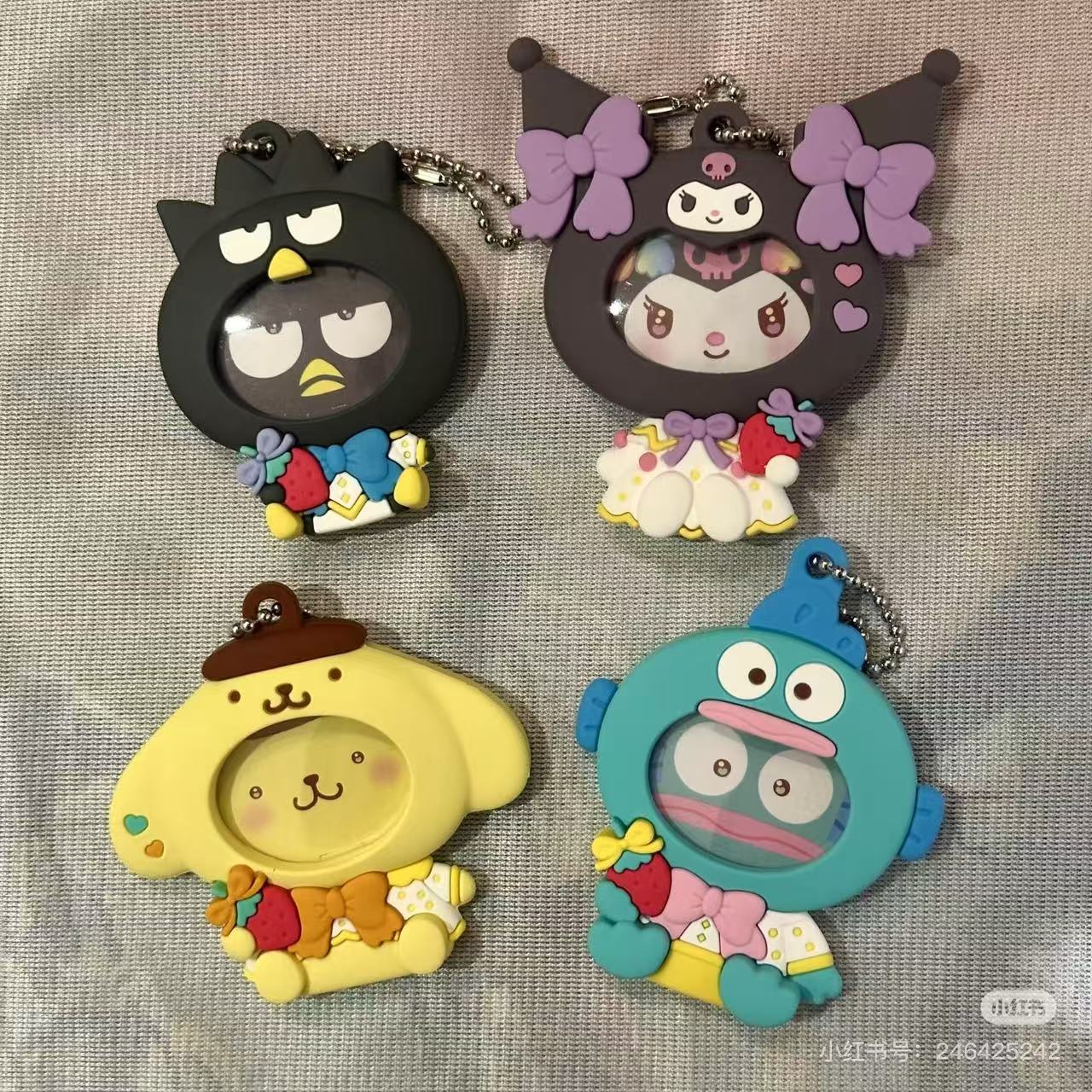 【limit 3】Sanrio|Ichigo Shimbun 50th Anniversary Characters Keychain mystery bag/blind box/All 15 types|1pcs