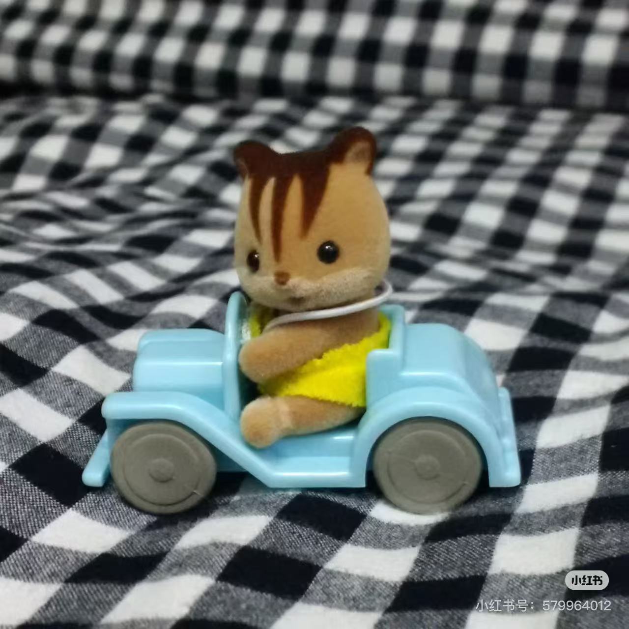 SylvanianFamilies|Baby house Walnut Squirrel on Car B-33