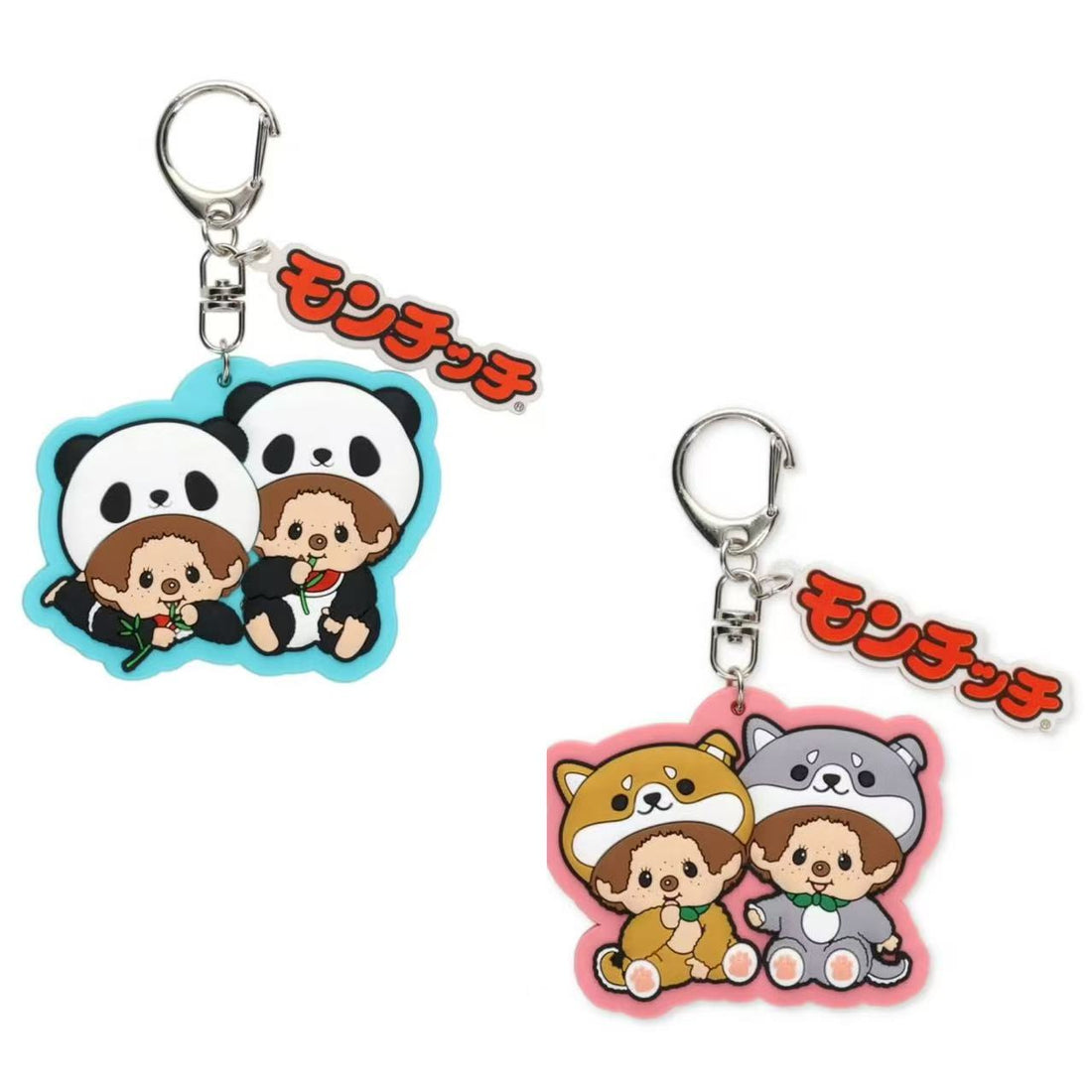 Monchhichi|Rubber Keychain/Keyring|H5.5 x W7cm approx.