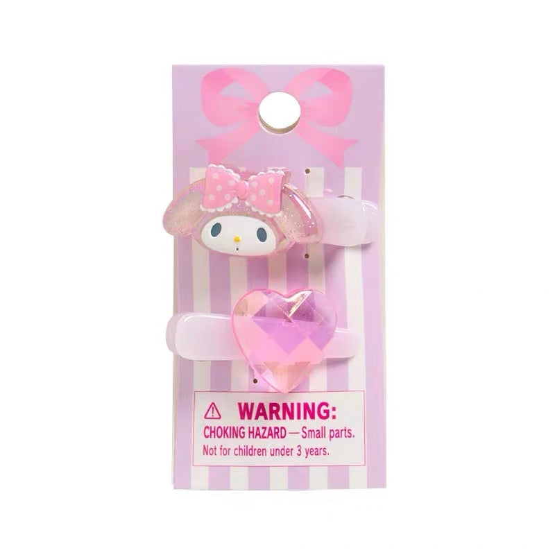 Sanrio|Mini Hair Clip|2 piece