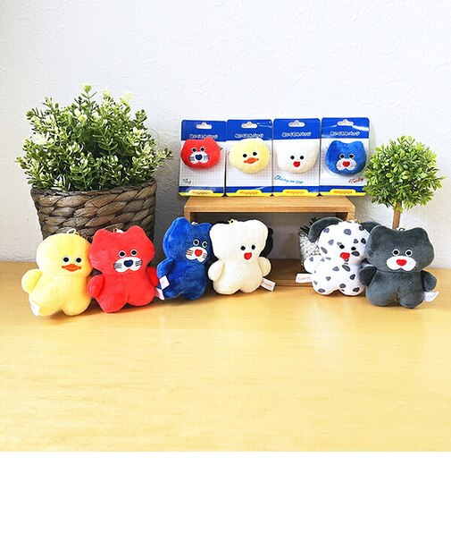 Mojojojo|CHERRY ON TOP Face plush badge |H150 x W60 x D30mm approx.