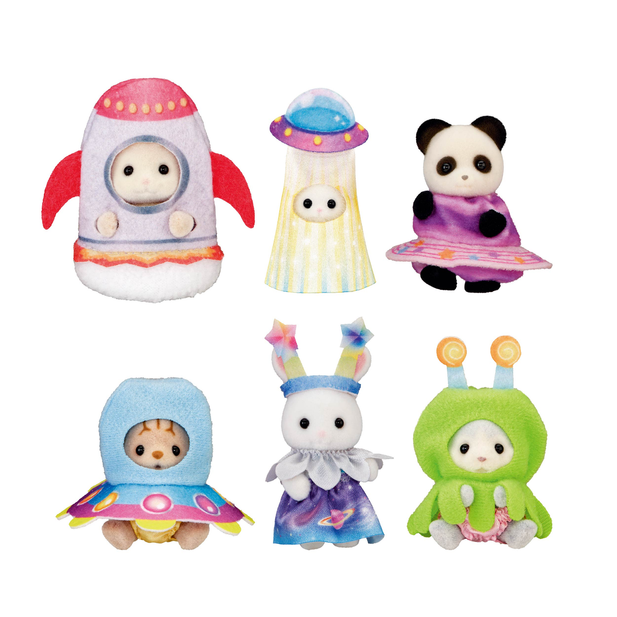 SylvanianFamilies|Baby Space Costume mystery bag/blind box/All 6 types|1pcs