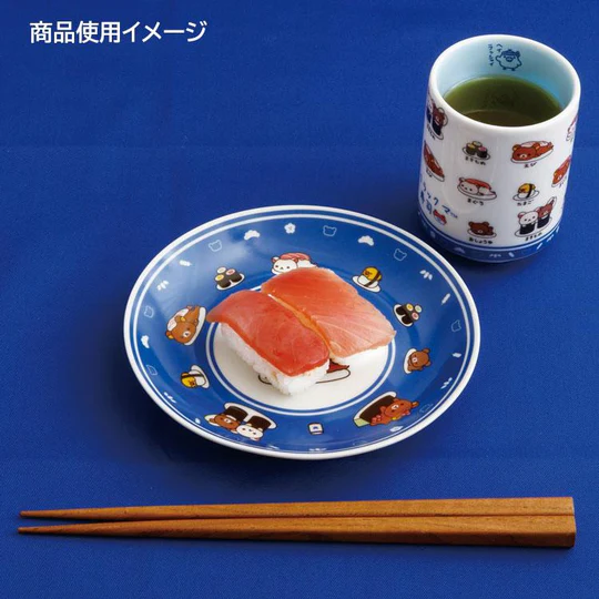 Rilakkuma|Anytime Sushi Tea Cup|90×Φ70mm approx.