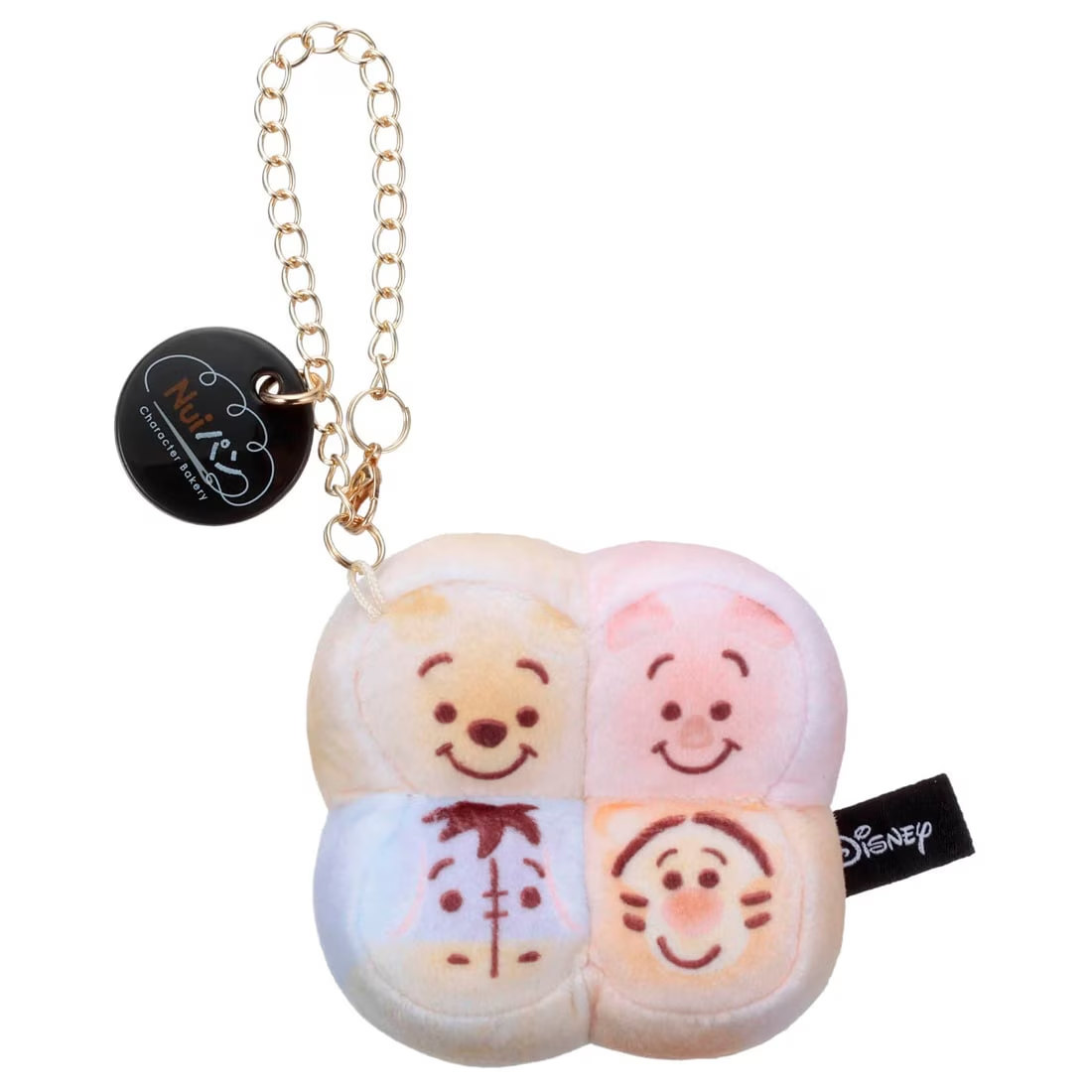 Disney|Nui Bread Chain Strap Croissant Roll Mascot Holder /Plush Keychain|W120 x H170 x D30mm approx.
