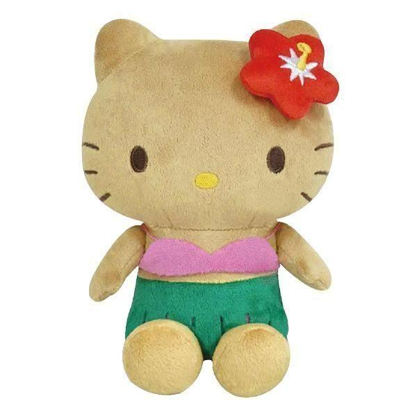 HelloKitty|Suntan Series Bikini Sitting Plush Dolls/Plush Toy|19cm x 14cm x 9.5cm approx.