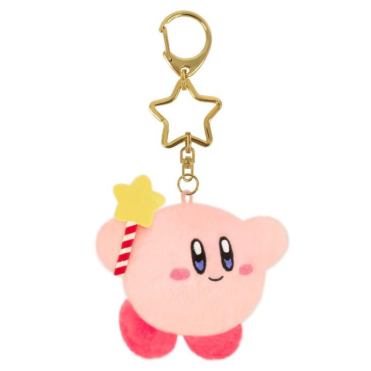 Kirby|Kirby Of The Stars Mascot Holder /Plush Keychain|6×6×5cm approx.
