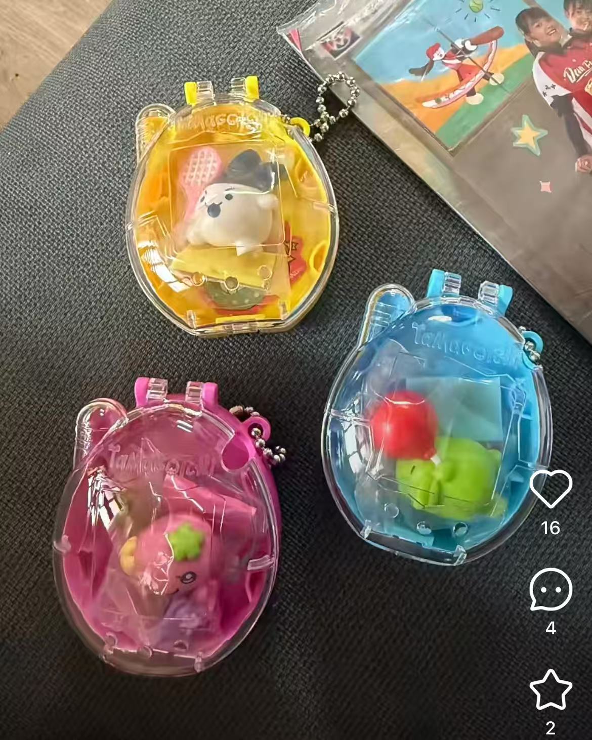 Tamagotchi|Hobby Time mystery bag/blind box/All 6 types|1pcs