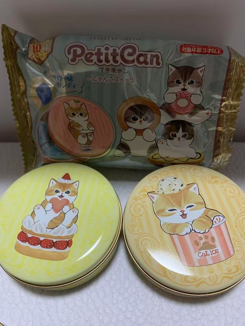 Mofusand|Bandai Candy Toys - Mofusand Candy Tin Series blindbox/All 10 types|1pcs