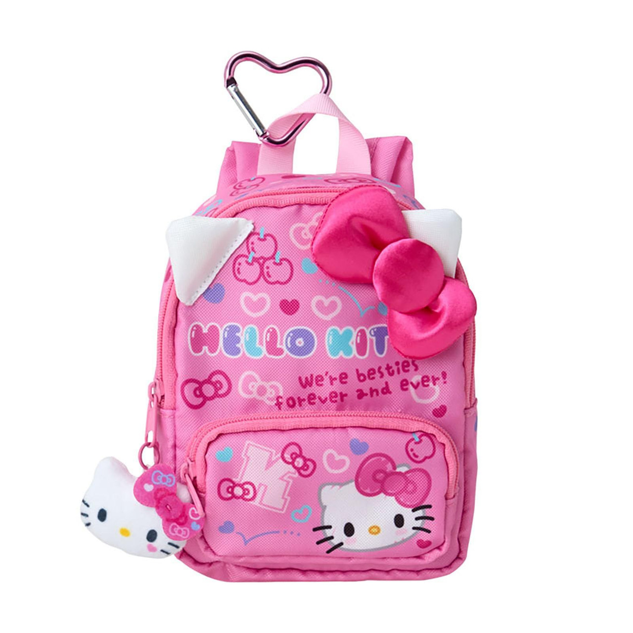 Sanrio|Academy Sparkle Festival Backpack-Shaped Pouch|18.6 x 18.2 x 8.0cm approx.