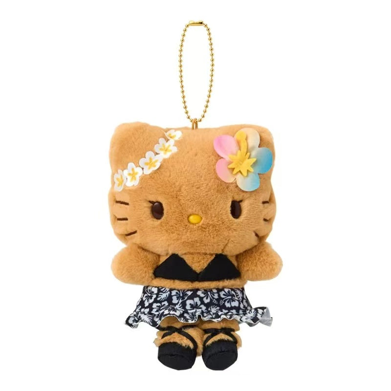 【limit 1】Sanrio|Endless Summer Vacation Mascot Holder /Plush Keychain|10.5×7×15cm approx.