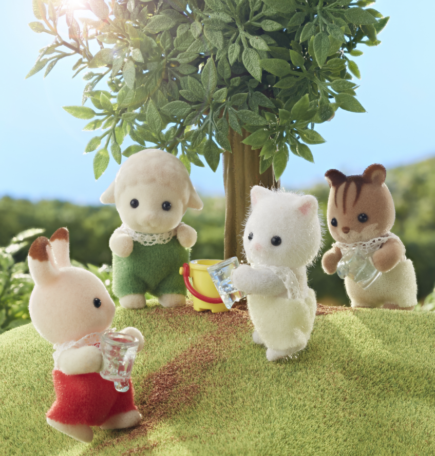 SylvanianFamilies|Sheep Baby Doll "Emma Dale"