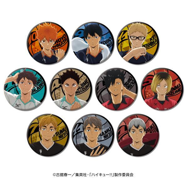 ENSKY|Lame Kirakan排球少年迈步系列闪闪徽章吧唧盲盒/全10种|1枚入