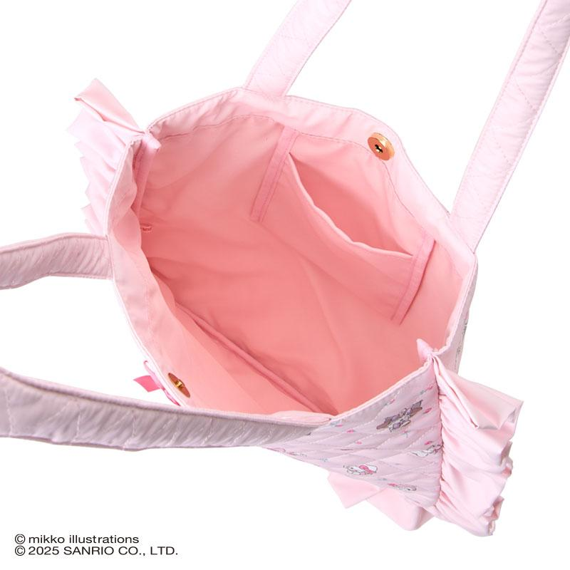 Sanrio|Mikko Illustrations CharactersTote Bag| 42cm W x 2cm D x 39cm H approx.
