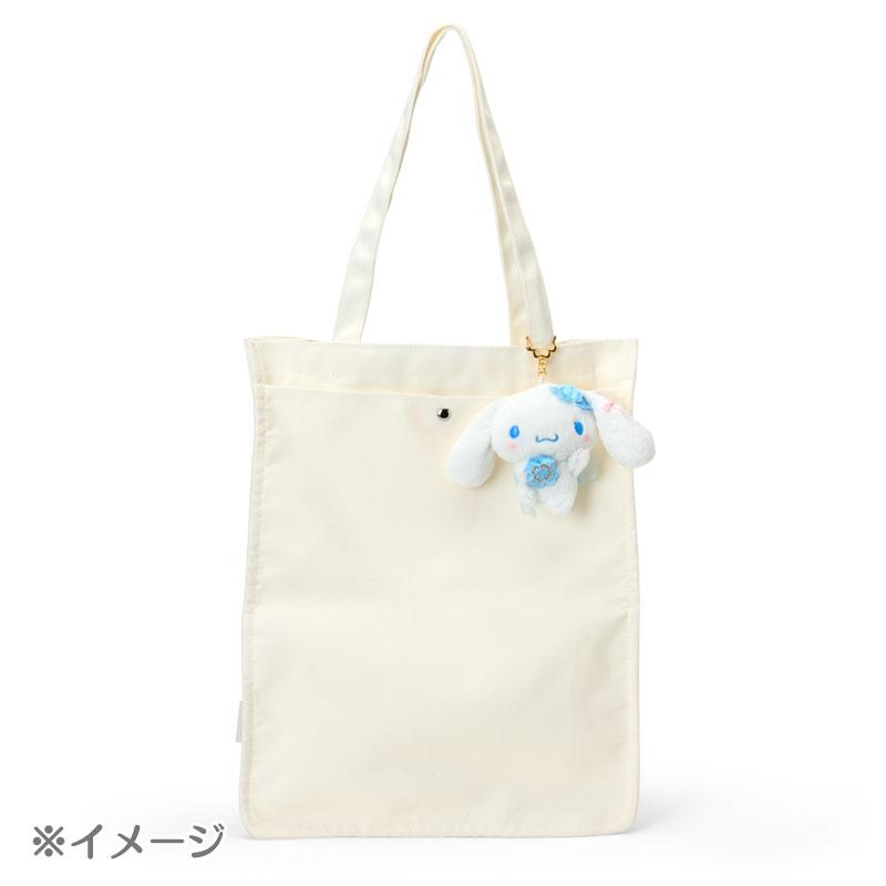 【limit 1】Sanrio|Light Blue Clover Cinnamoroll Mascot Holder /Plush Keychain| W 15 x D 6 x H 10cm approx.
