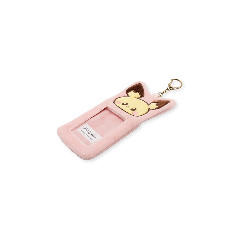 Pikachu皮卡丘| Pokemon Photo Holder Card Case Keychain可爱角色毛绒卡套|约107x211x20mm