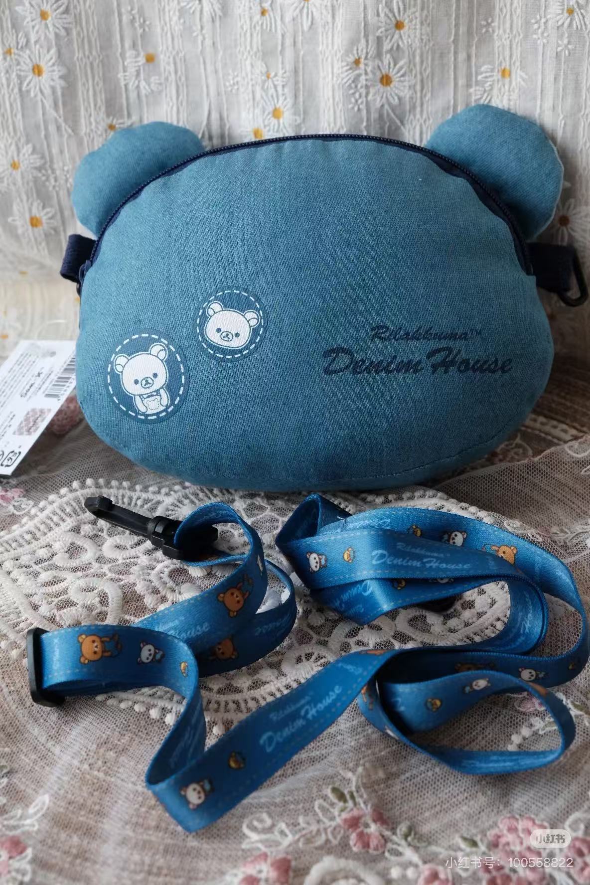 Rilakkuma|Kurashiki Denim House Shoulder bag