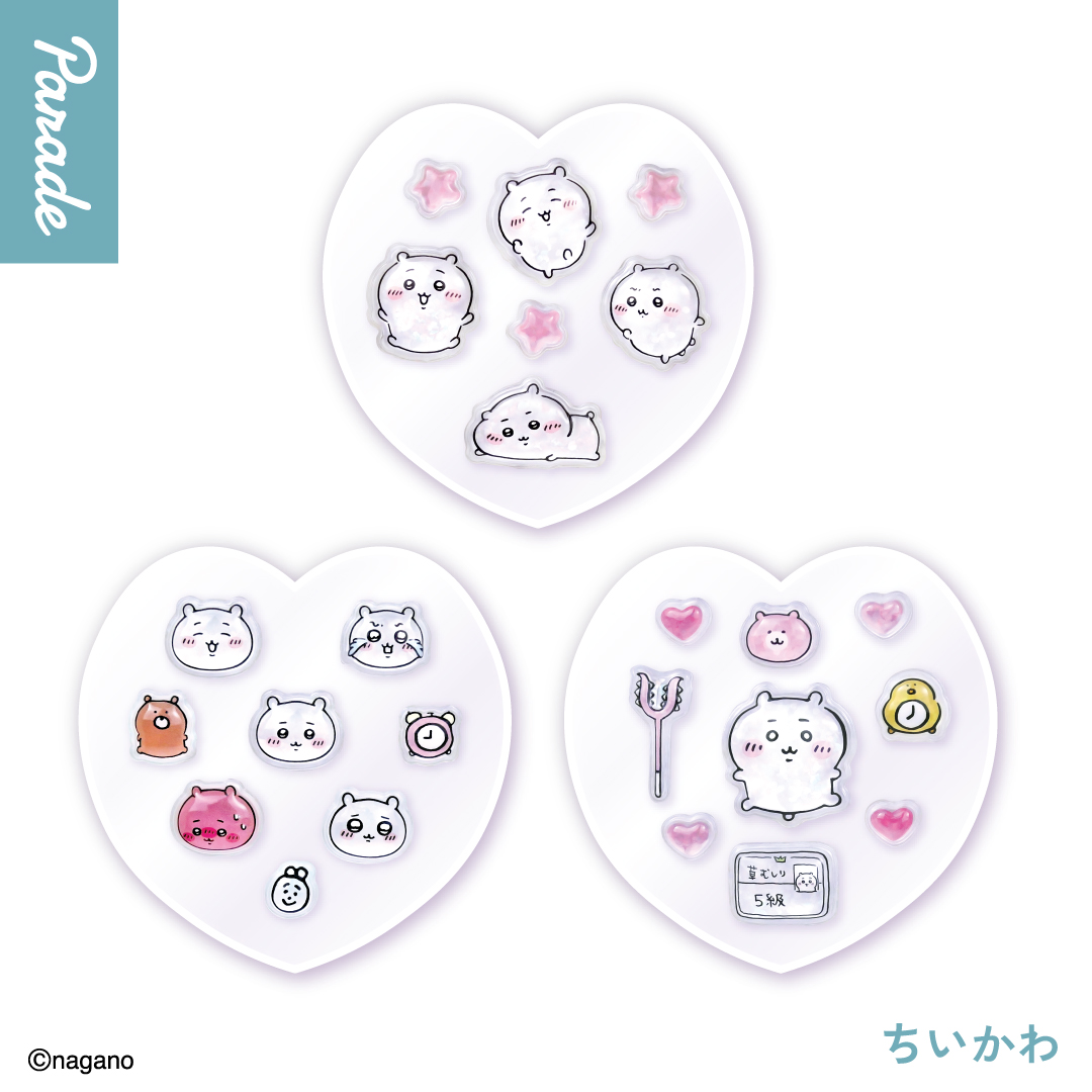 chiikawa|PUKU CHURU seal 1 stickers mystery bag/blind box/All 5 types|1pc