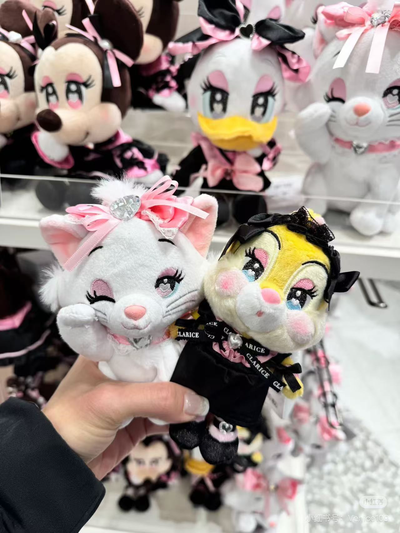 Disney|The Aristocats Mascot Holder /Plush Keychain|H15×W11×D12cm approx.