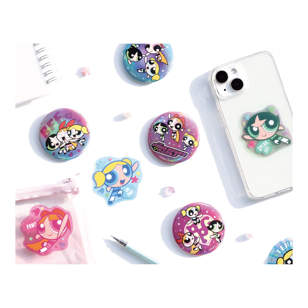 Powerpuff Girls|Secret Aurora Can Badge mystery bag/blind box/All 10 types|1pcs