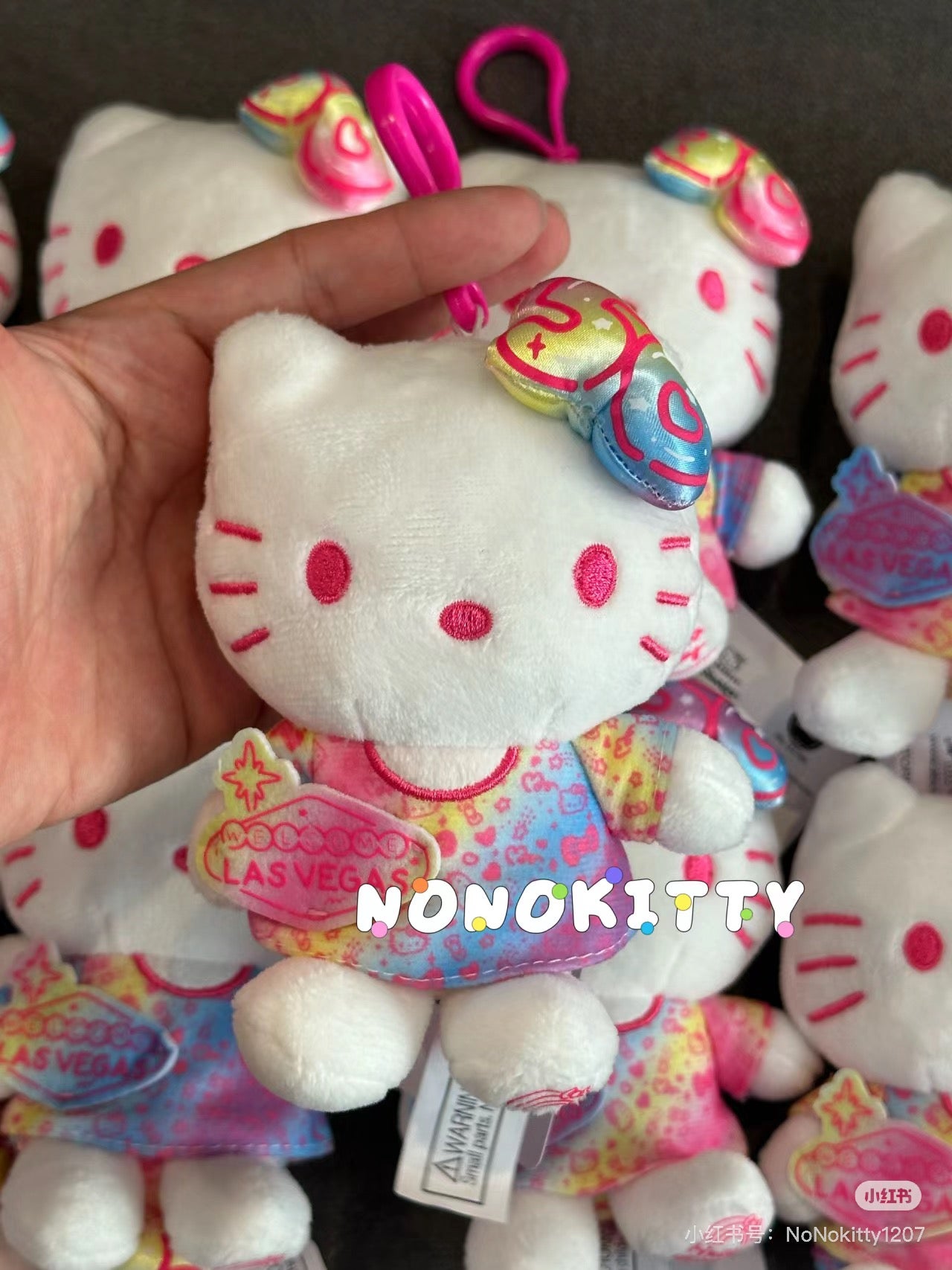 HelloKitty凯蒂猫|LAS VEGAS 50周年拉斯维加斯限定挂件/包挂