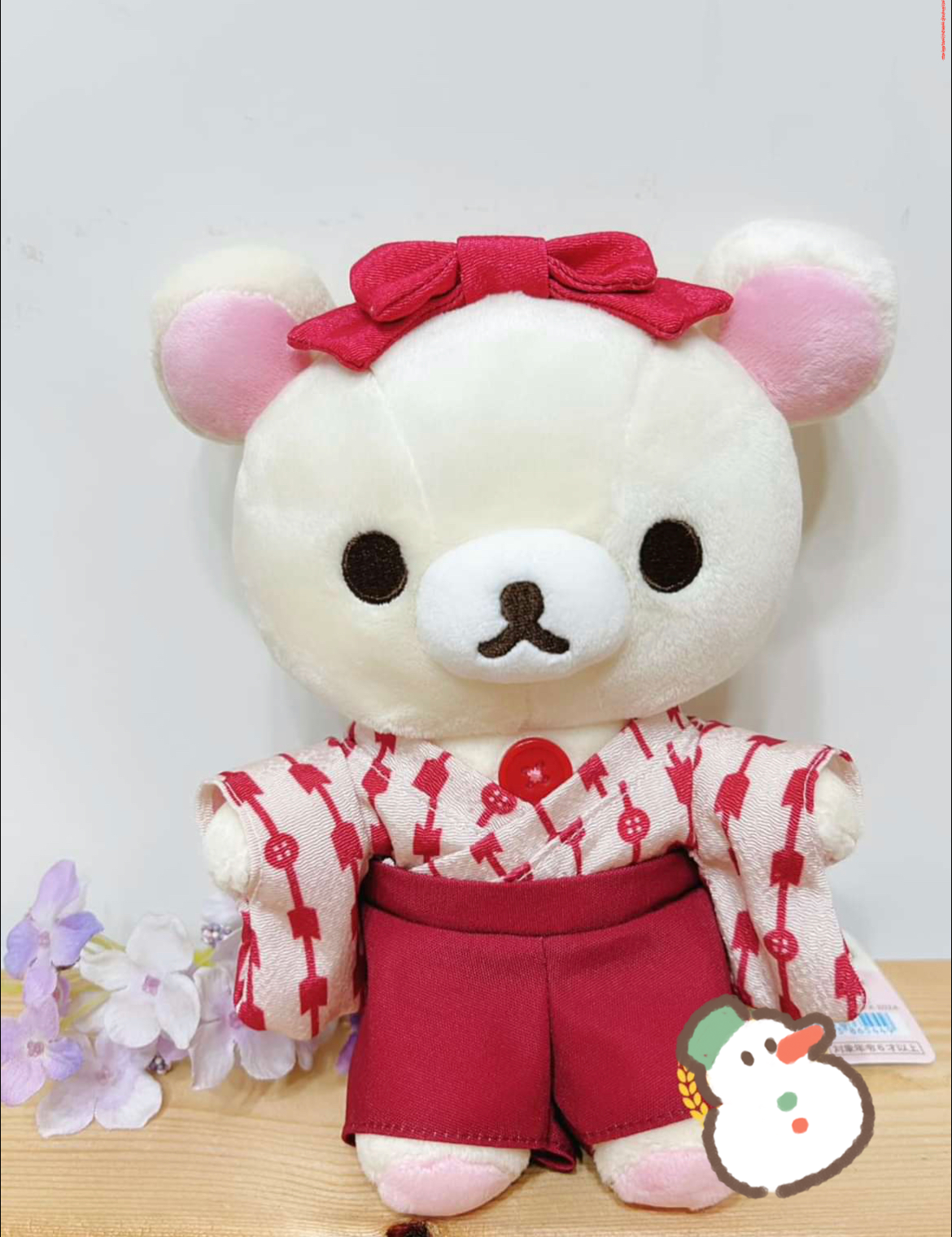 Rilakkuma轻松熊|地域限定可爱角色毛绒玩偶/公仔