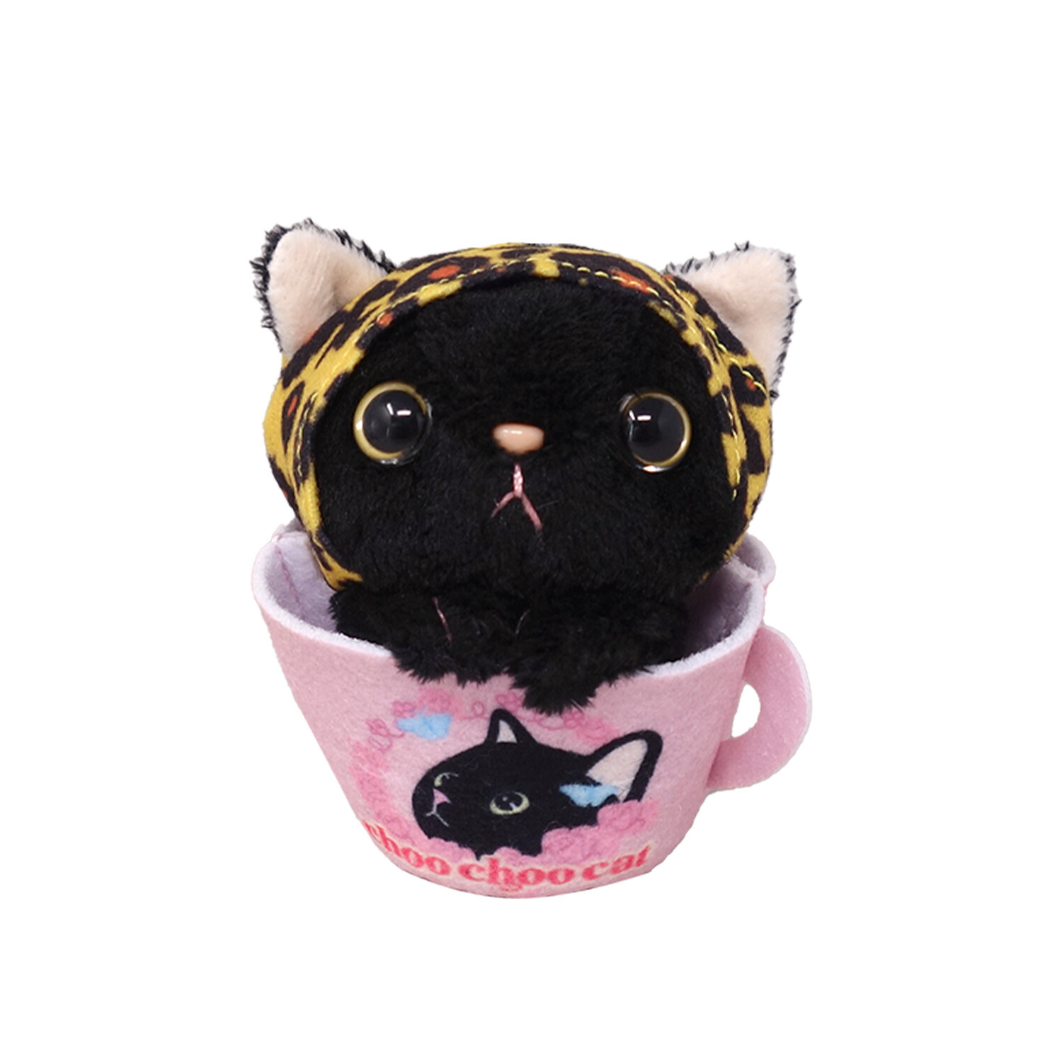 choo choo cat|Mascot Holder /Plush Keychain|Height 8cm approx.