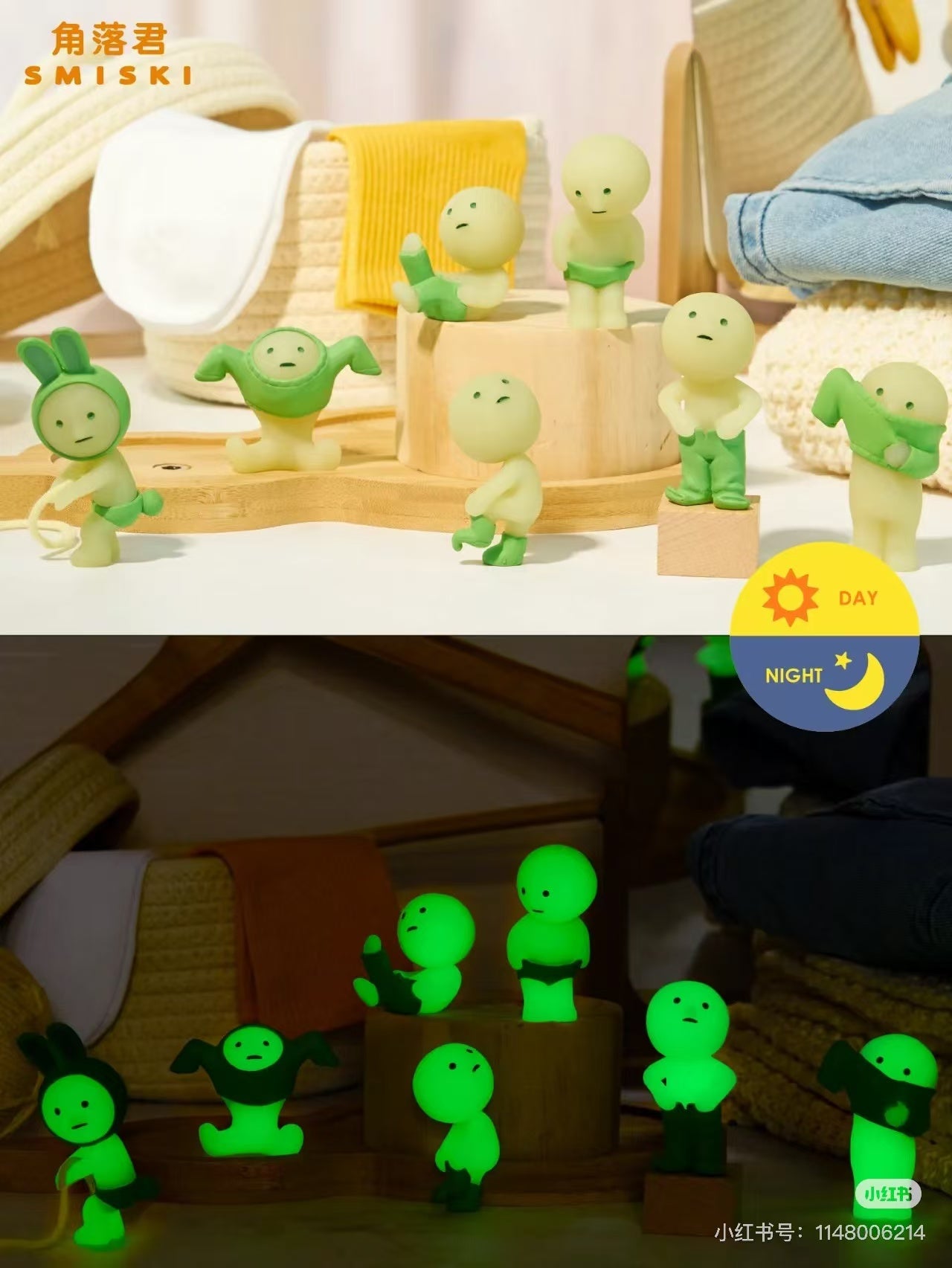 SMISKI|Mini Figure - Dressing Series mystery bag/blind box/All 6 types|1pcs