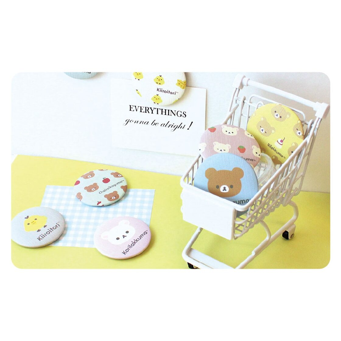 Rilakkuma|badge mystery bag/blind box/All 10 types|1pcs