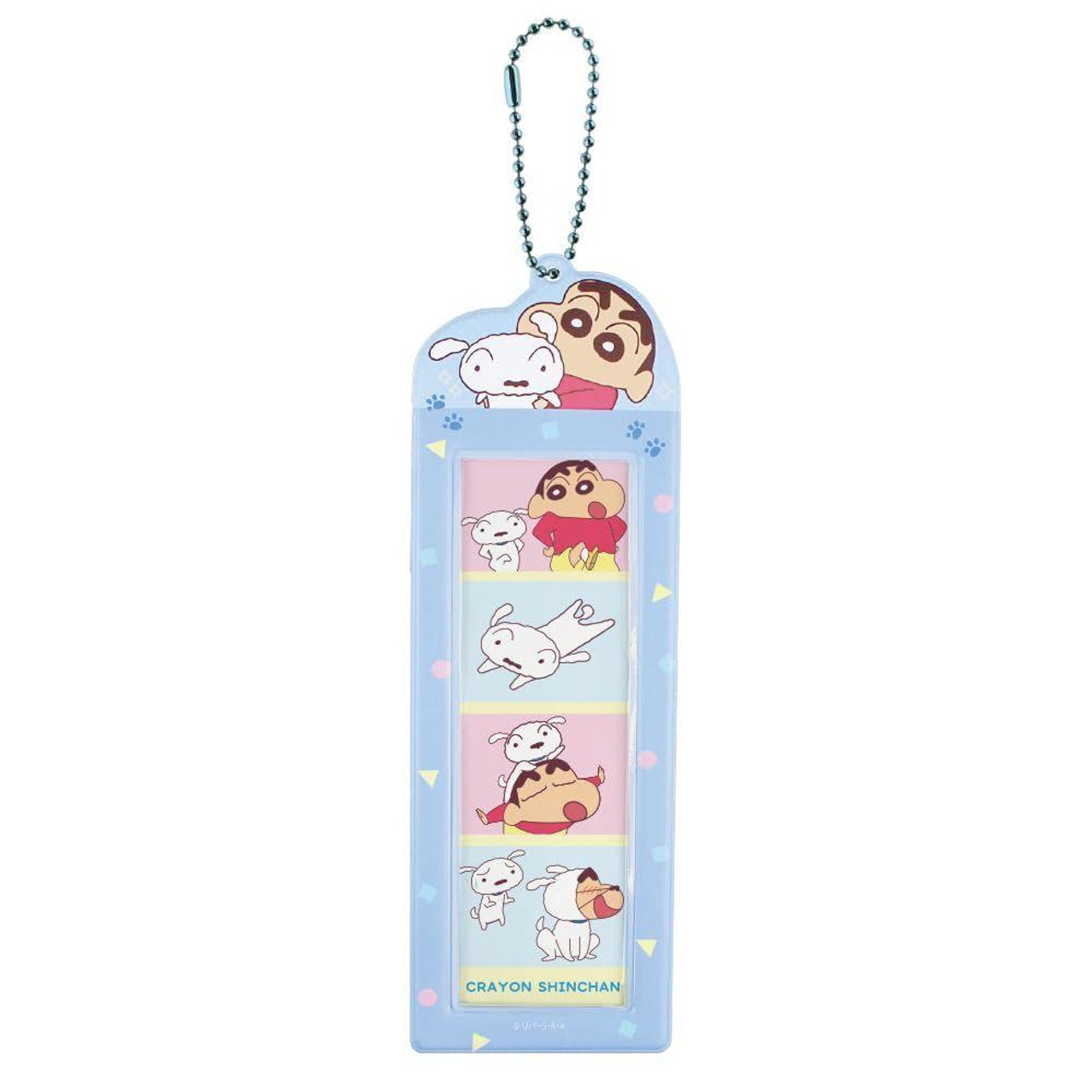Crayon shin-chan|4-Cut Photo Strip Holder Keychain|H200 x W67 x D2mm approx.