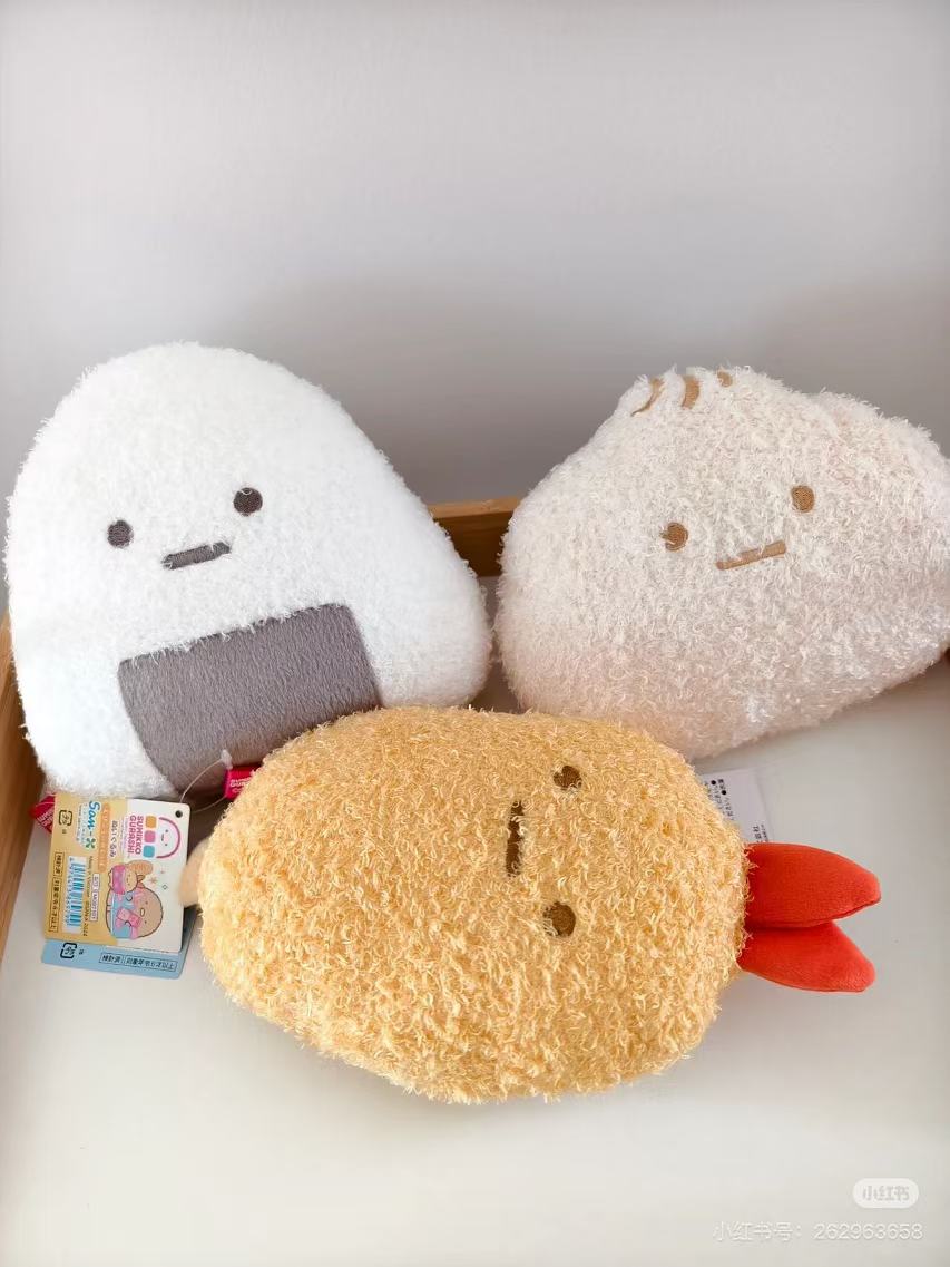 Sumikko gurashi角落生物|Waku Waku Tapioca Convenience Store - Plush Toy San-X哇哇哇木薯便利店美味食物可爱毛绒玩偶| 约H160mm x W210mm x D70mm