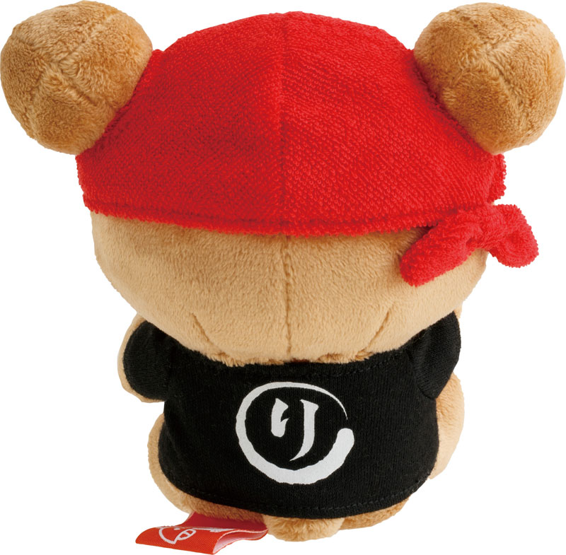 Rilakkuma轻松熊|Plush Rilakkuma拉面店系列轻松熊毛绒玩偶/公仔|約125 x 120 x 100mm