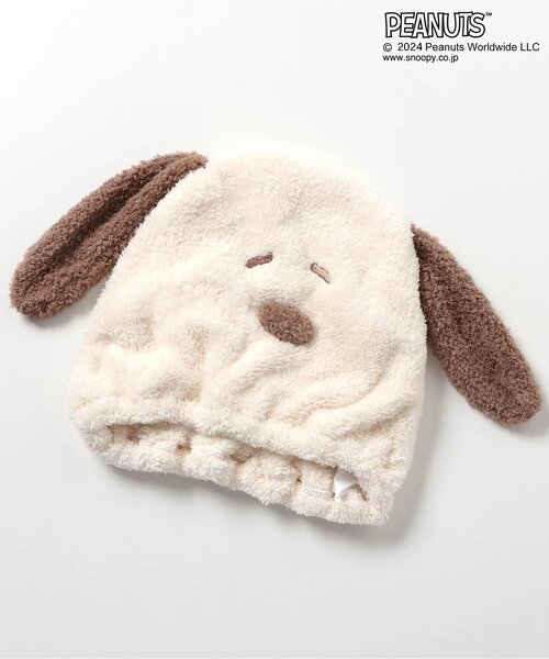 Snoopy史努比|Peanuts妆美堂联名吸水速干可爱脸型干发帽|约幅217(mm)高さ187(mm)