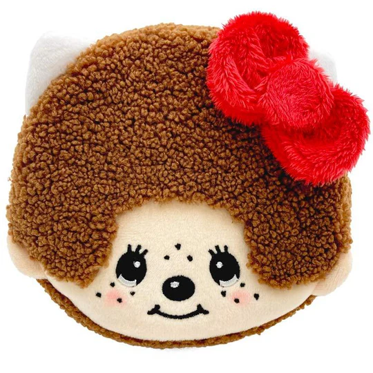Monchhichi|Hello Kitty Mascot Cosmetic Pouch|155×145×50mm approx.