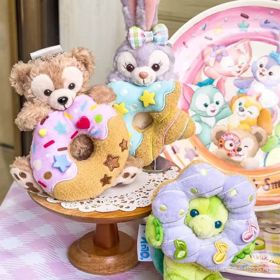 【limit 1】Disney|Duffy and Friends Donut Mascot Holder /Plush Keychain