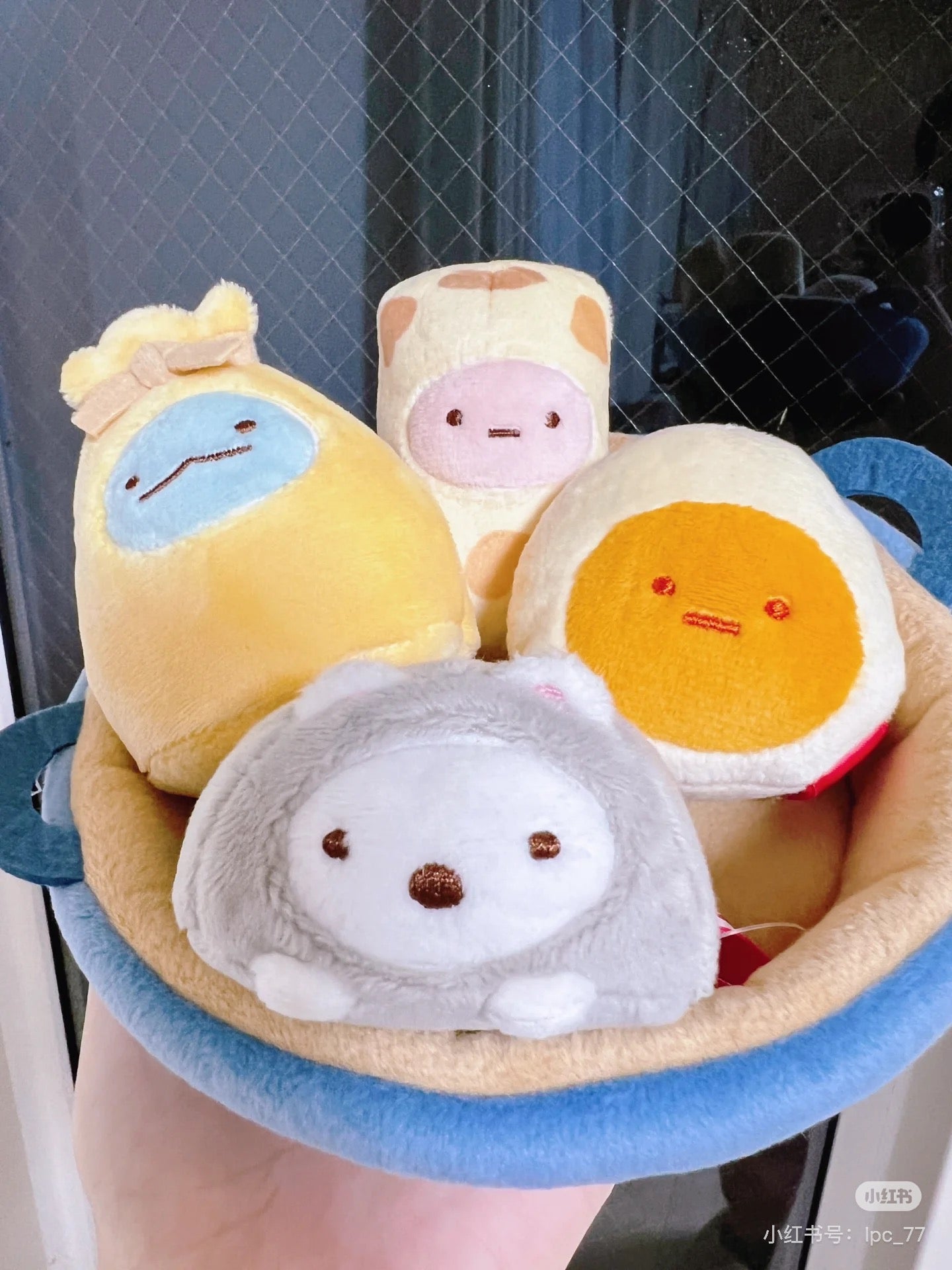 Sumikko gurashi角落生物|Waku Waku Tapioca Convenience Store - Oden Plush Toy Set San-X哇哇哇木薯便利店关东煮毛绒玩偶套组/手玉|约80×160×155mm