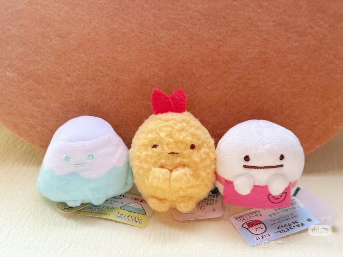 Sumikko gurashi角落生物|San-X Sumikko Gurashi Tenori Plush (SS)可爱角色基础款毛绒小玩偶/手玉|5 × 4.5 × 5 cm approx.