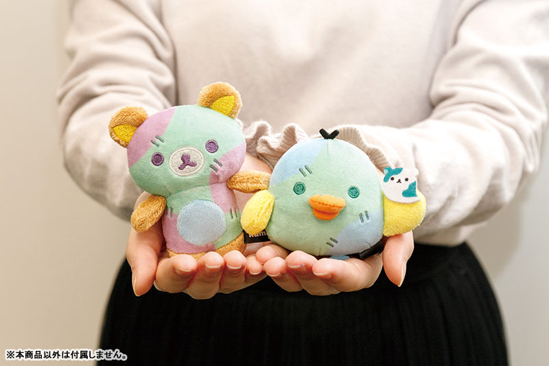 Rilakkuma轻松熊|Osorano Kururin Wataame - Tenori Plush Toy San-X万圣节限定毛绒玩具摆件/全6种|1枚入