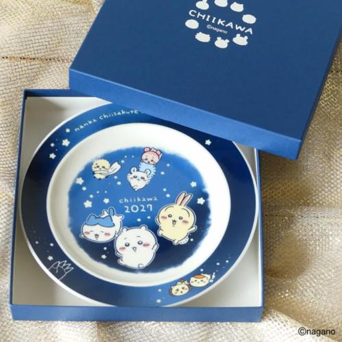 chiikawa|2027 Limited Edition Plate|φ200xH20mm approx.
