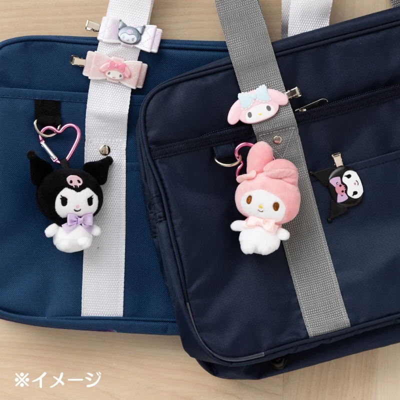 Sanrio|characters Die-Cut Hair Clips Set|6×1×3.5cm approx.