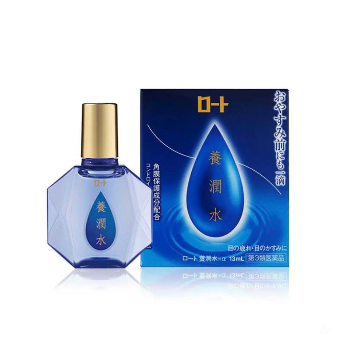 Rohto乐敦|YOJUNSUI NIGHT CARE EYE DROPS养润水明目眼药水|13ml