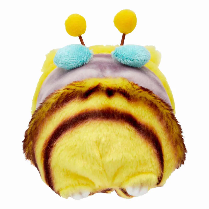 Mofusand|Mini Fluffy Plush Toy - Grey Cat : Bee | 6×7×9cm approx.