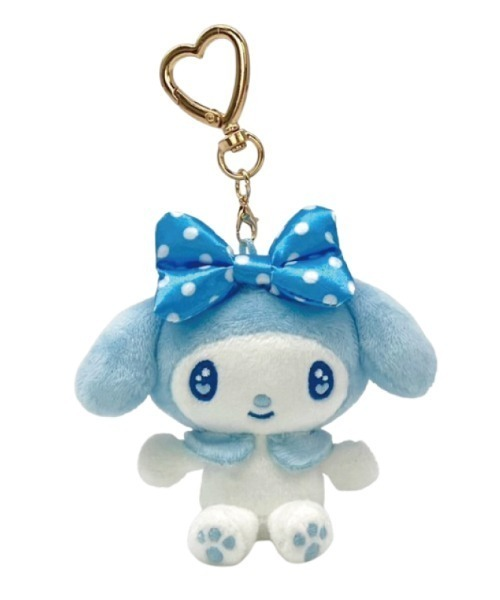 Sanrio|My Melody Favorite Color Collection Mascot Holder /Plush Keychain|H10 x W9.5 x D4.5cm approx.