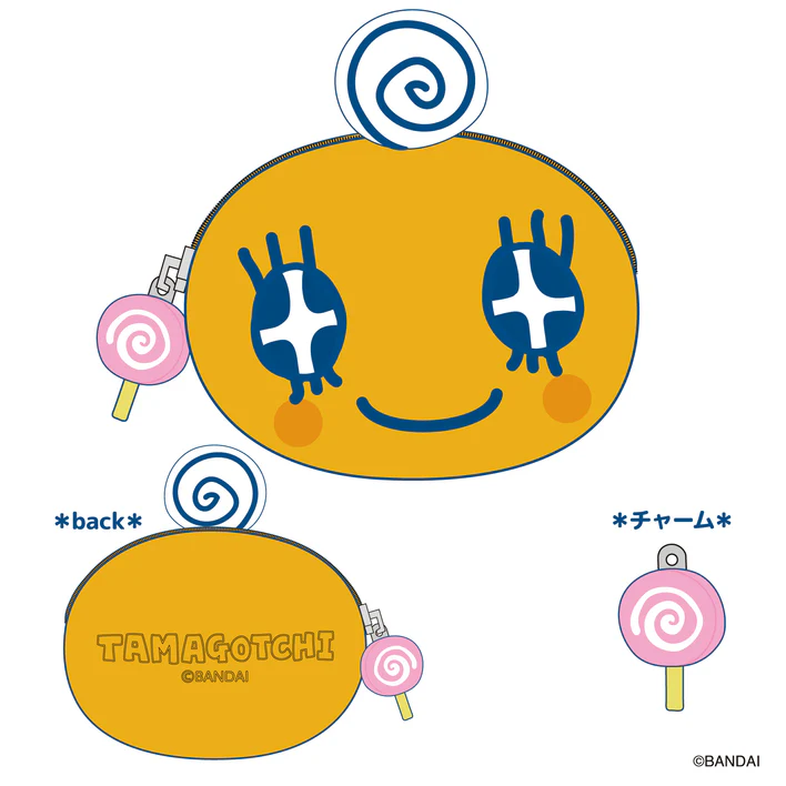 Tamagotchi|Silicone Pouch|H114 x W120 x D28mm approx.