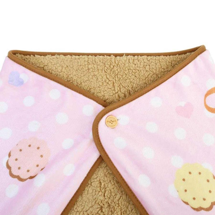 Sanrio|Throw with Buttons Fluffy Blanket|100 x 70cm approx.