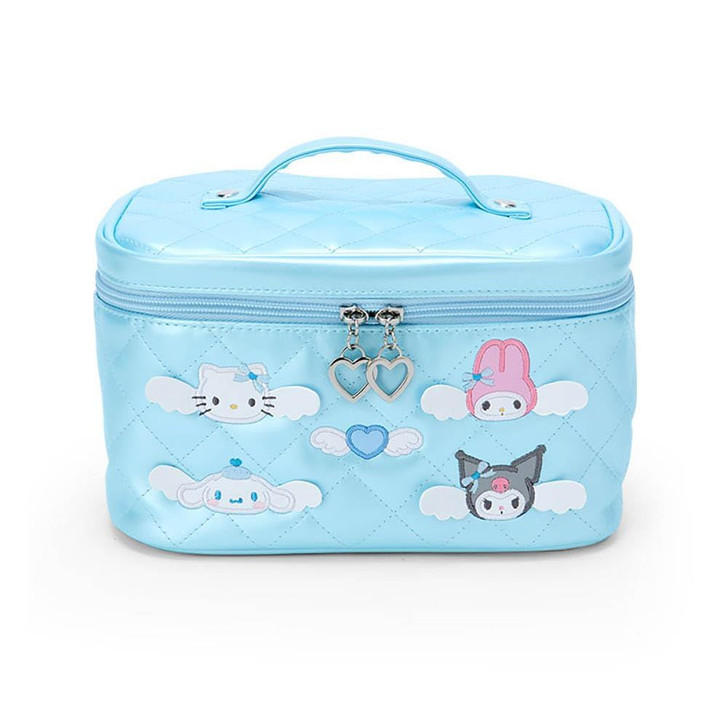 Sanrio三丽鸥|Sanrio Original Vanity Pouch - Dreaming Angel 2nd水色天使爱神系列蓝色化妆包|约32.7 x 26.3 x 17.9cm